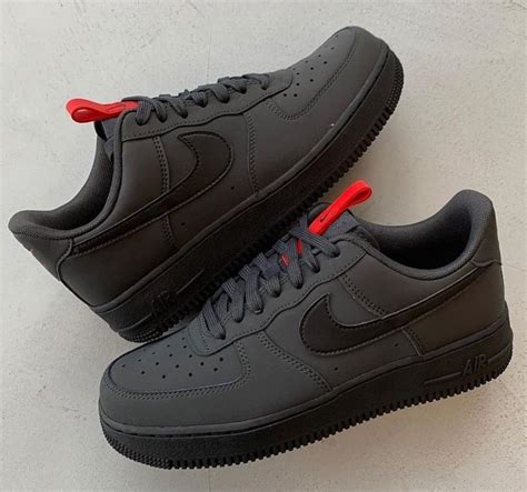 nike air force grijs black|Nike Air Force 1 shoes.